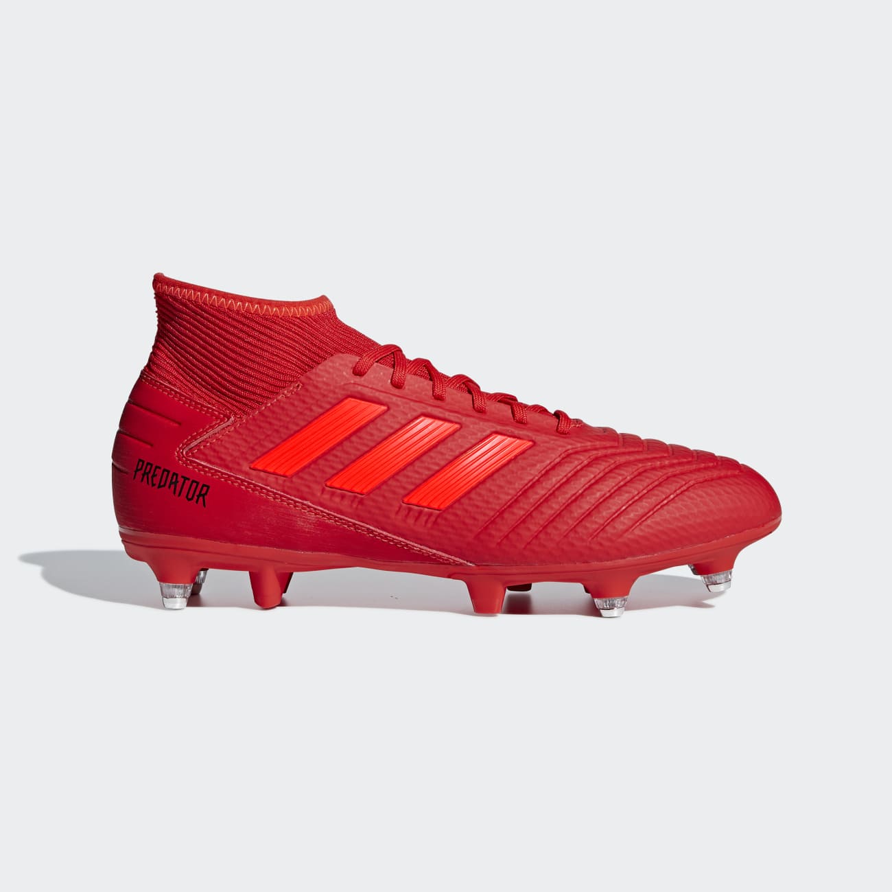 Adidas Predator 19.3 Férfi Focicipő - Piros [D83822]